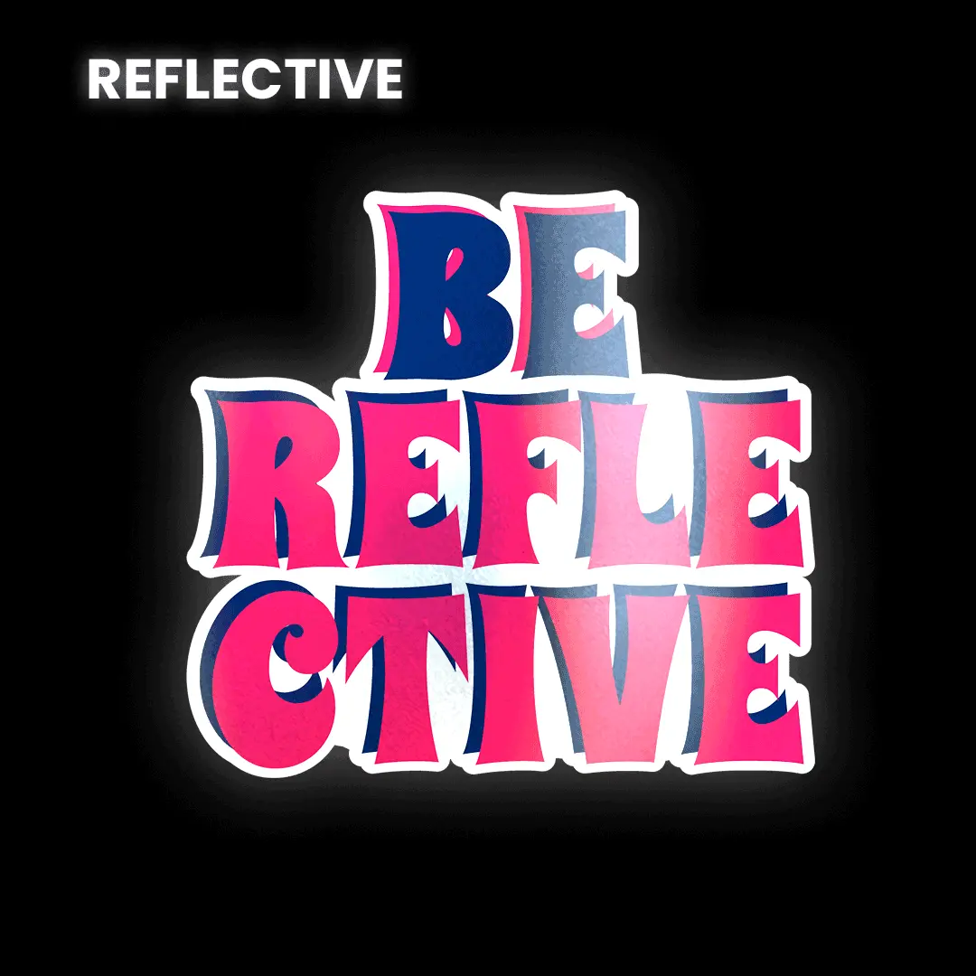 Custom Reflective Sticker 1