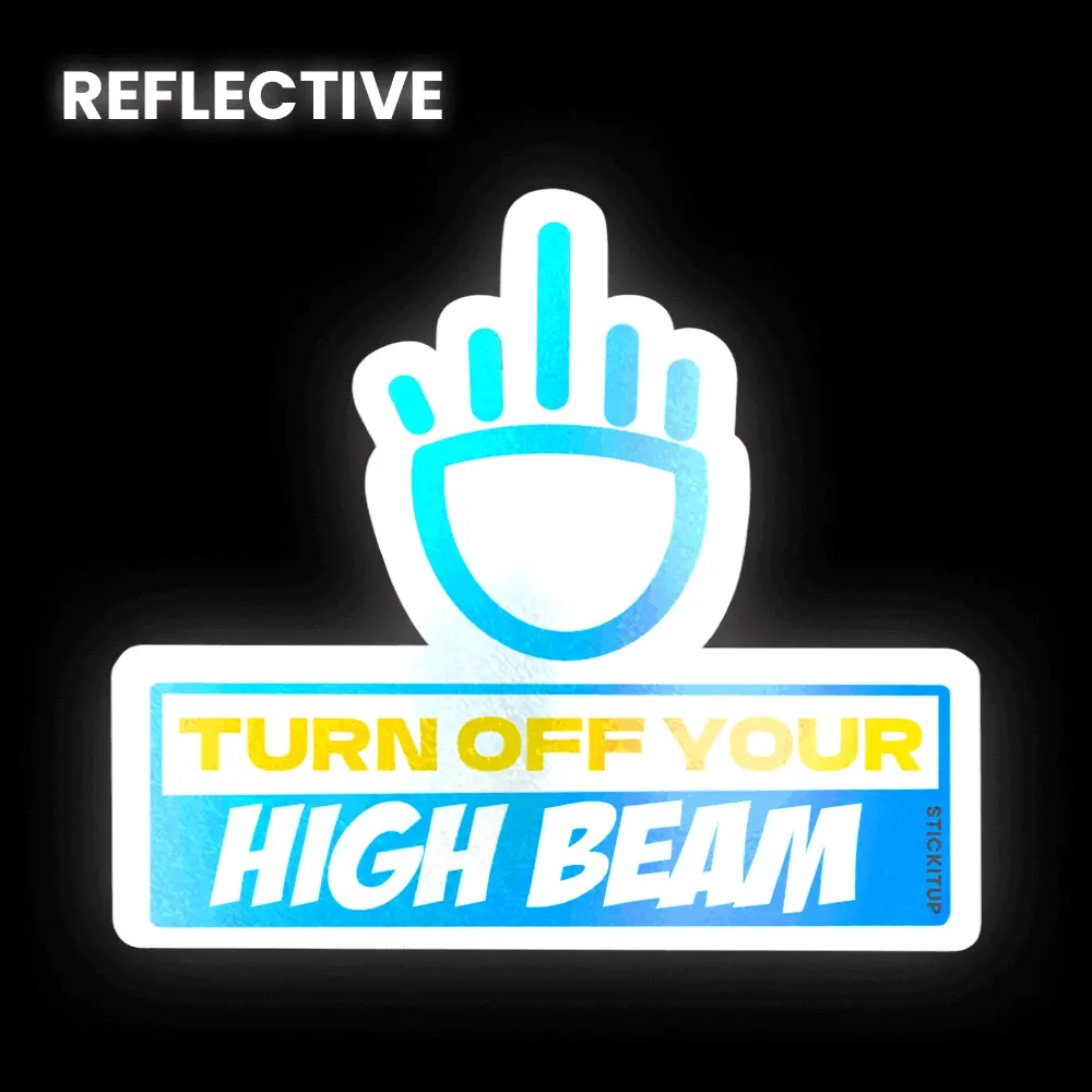 Turn Off Your Bumper Sticker 1