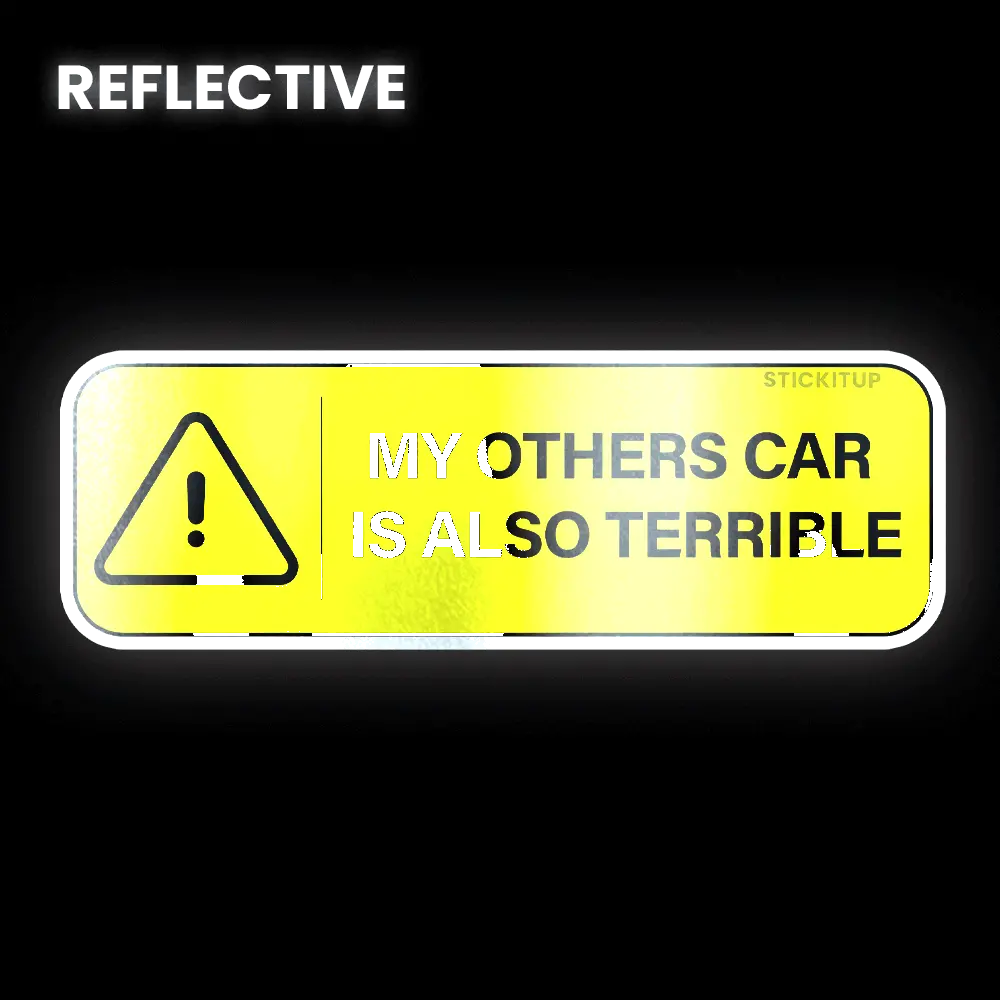 My Car Bumper Sticker 1