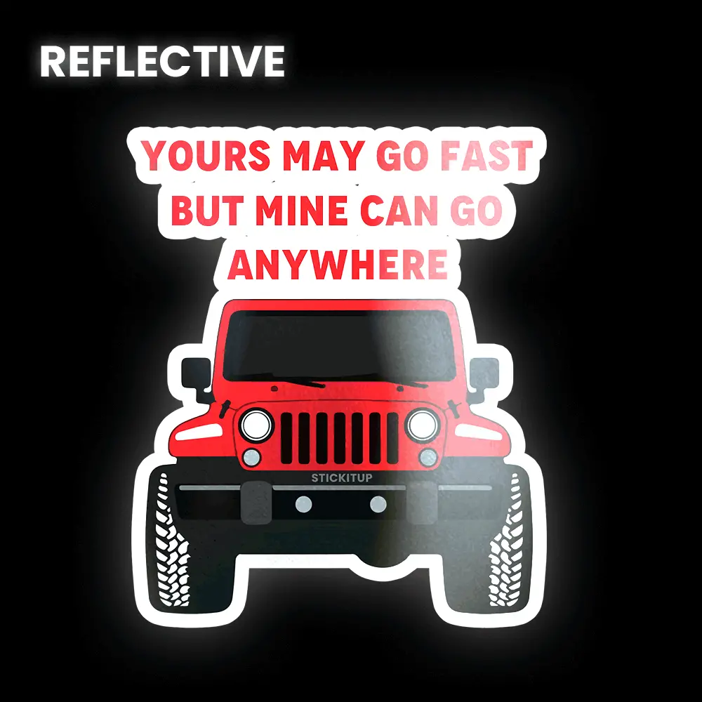 Yours May Go Fast Bumper Sticker 1