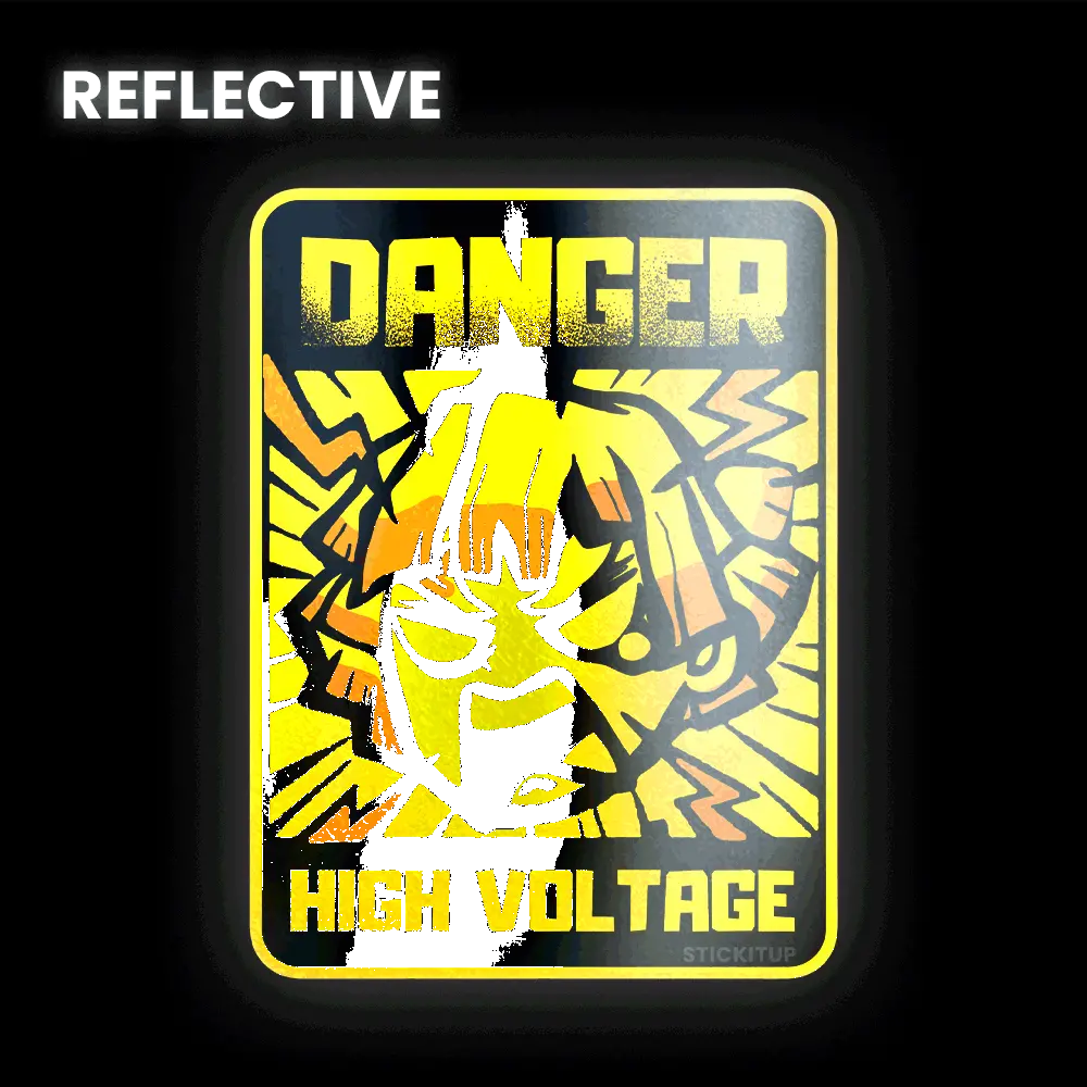 Danger Bumper Sticker 1