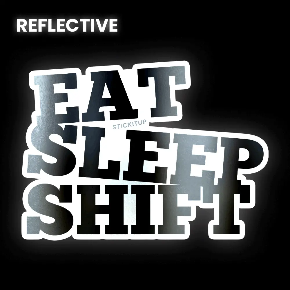 Eat Sleep Bumper Sticker 1