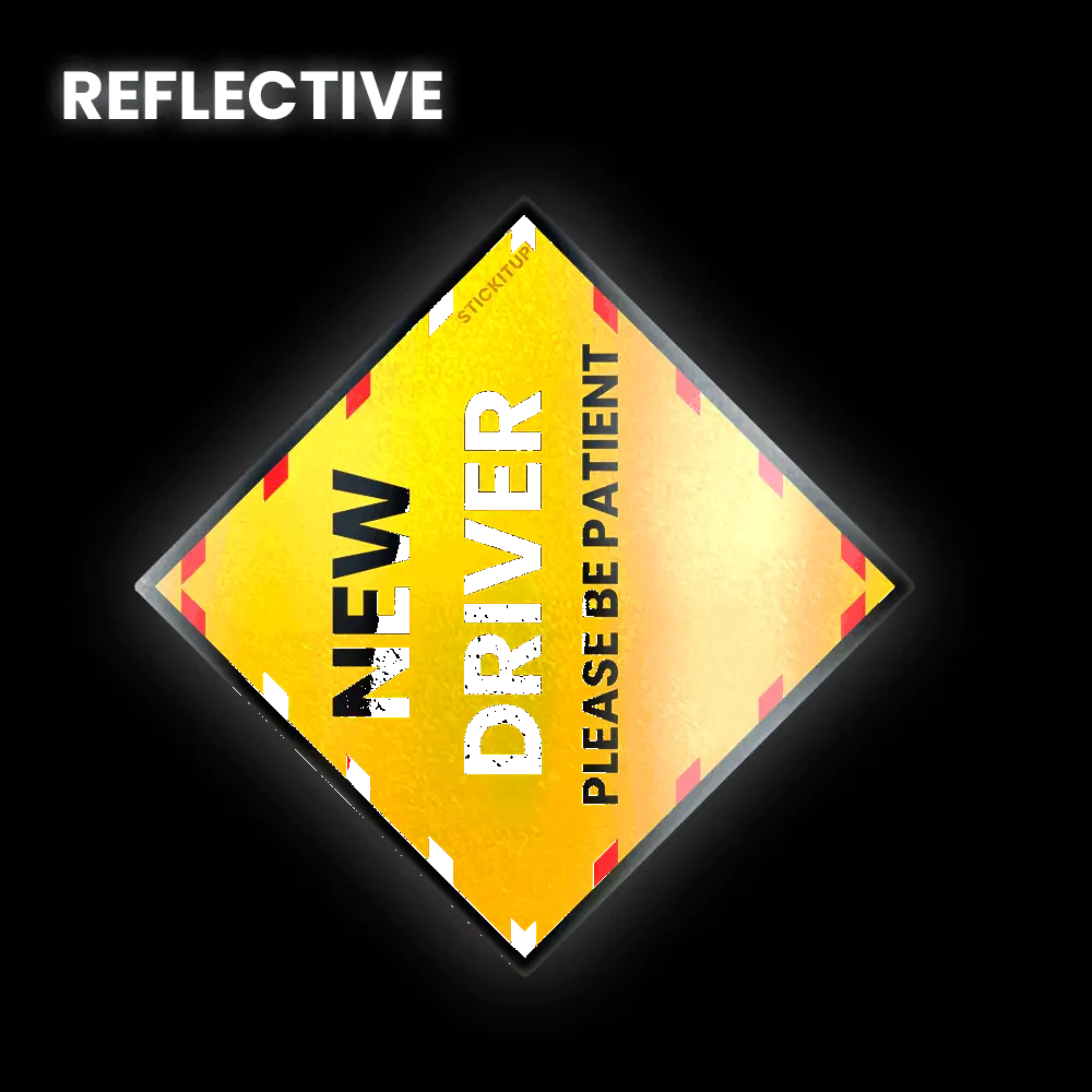 New Driver Bumper Sticker 1