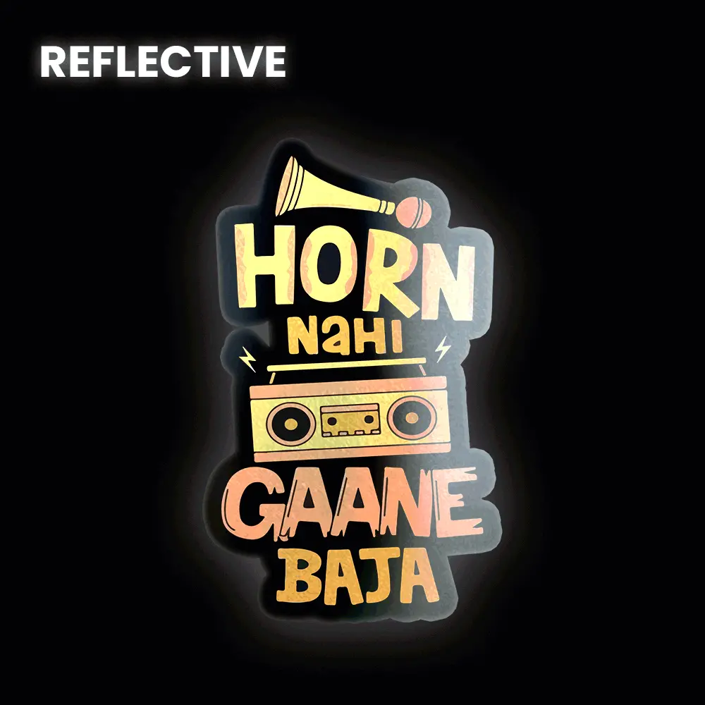 Horn Nahi Gaane Baja Bumper Sticker 1