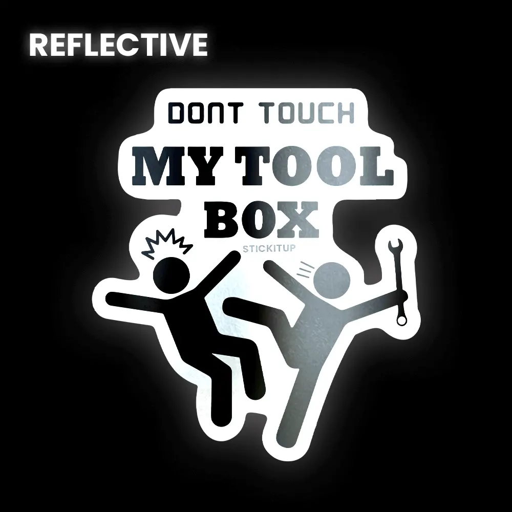 My Tool Box Bumper Sticker 1