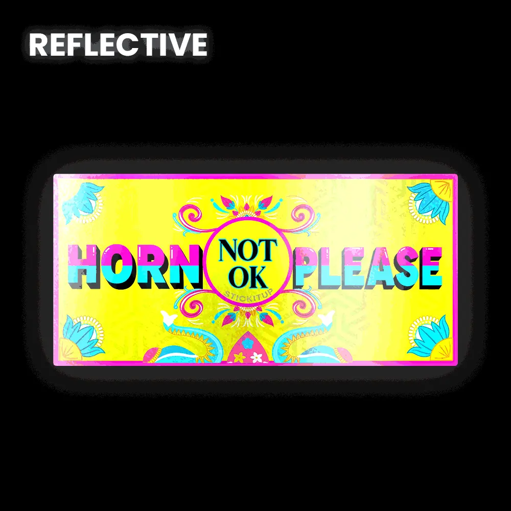 Horrn Not Ok Bumper Sticker 1