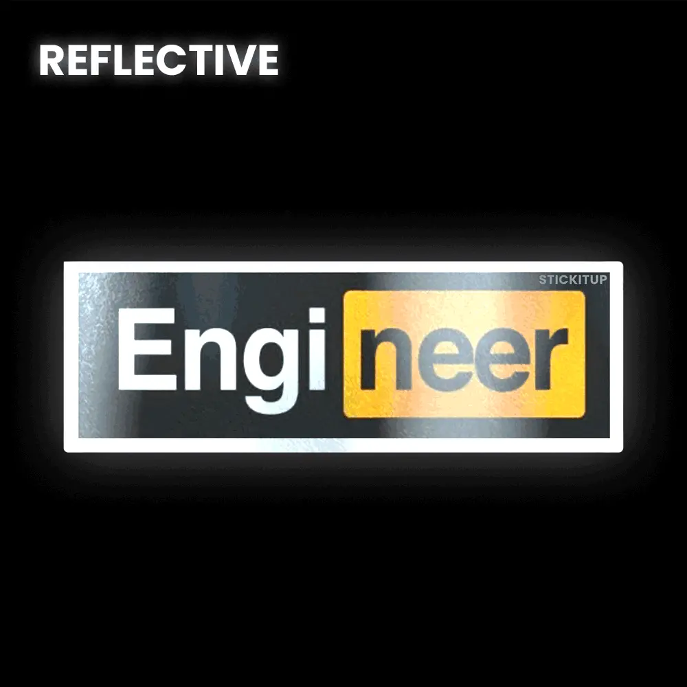 Engineer Bumper Sticker 1