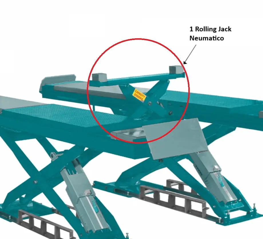 Rolling Jack Para Elevador Ec-S55 (Pneumatic) 1