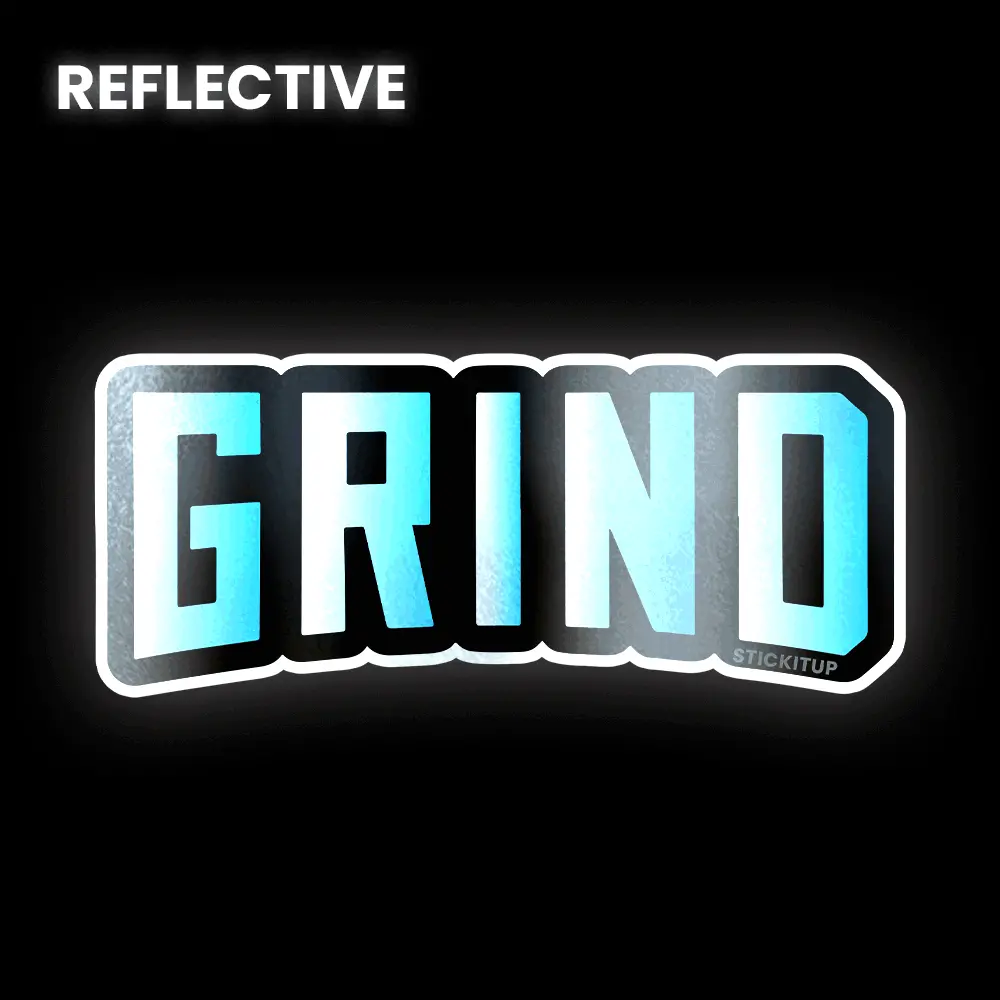 Grind Bumper Sticker 1