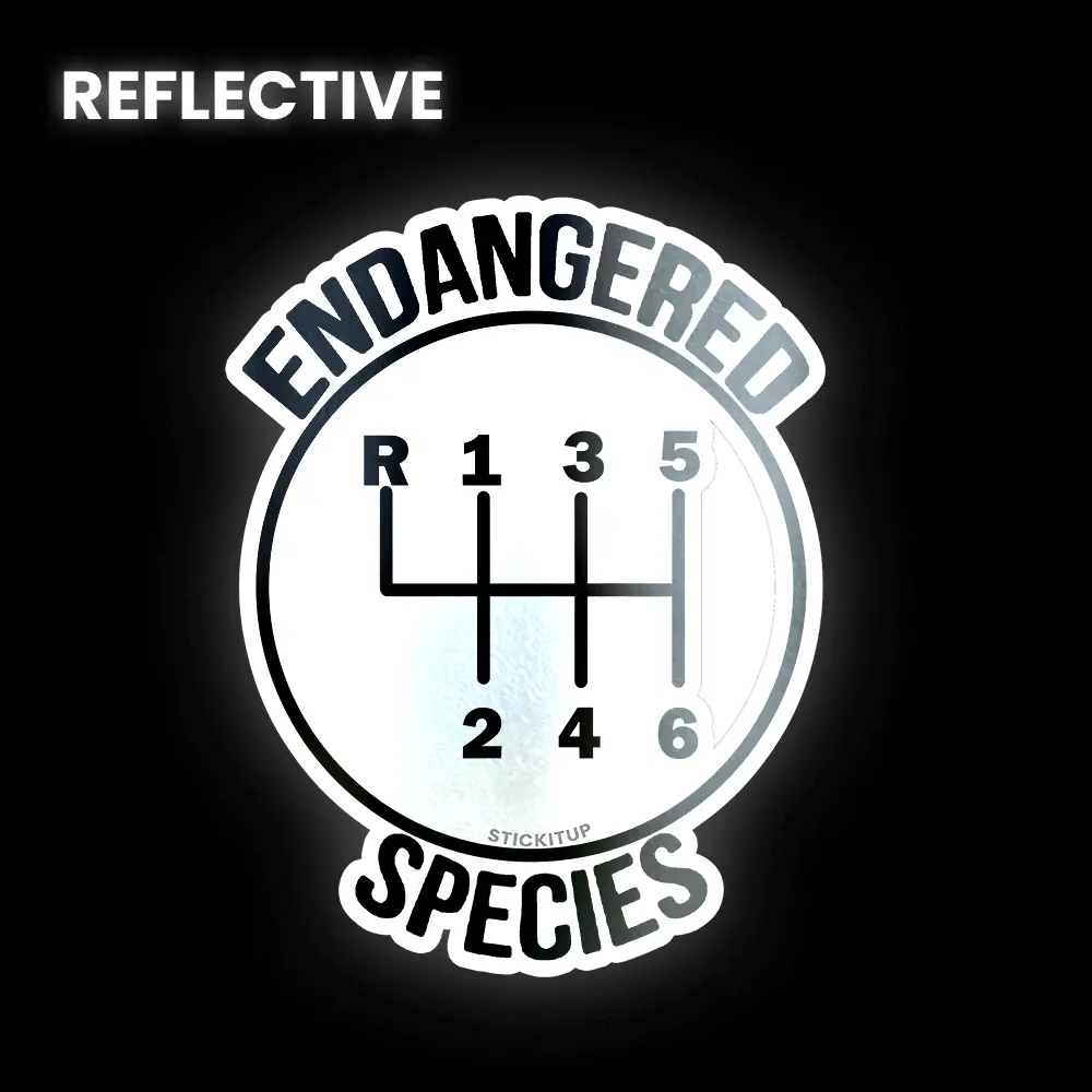 Endangered Bumper Sticker 1