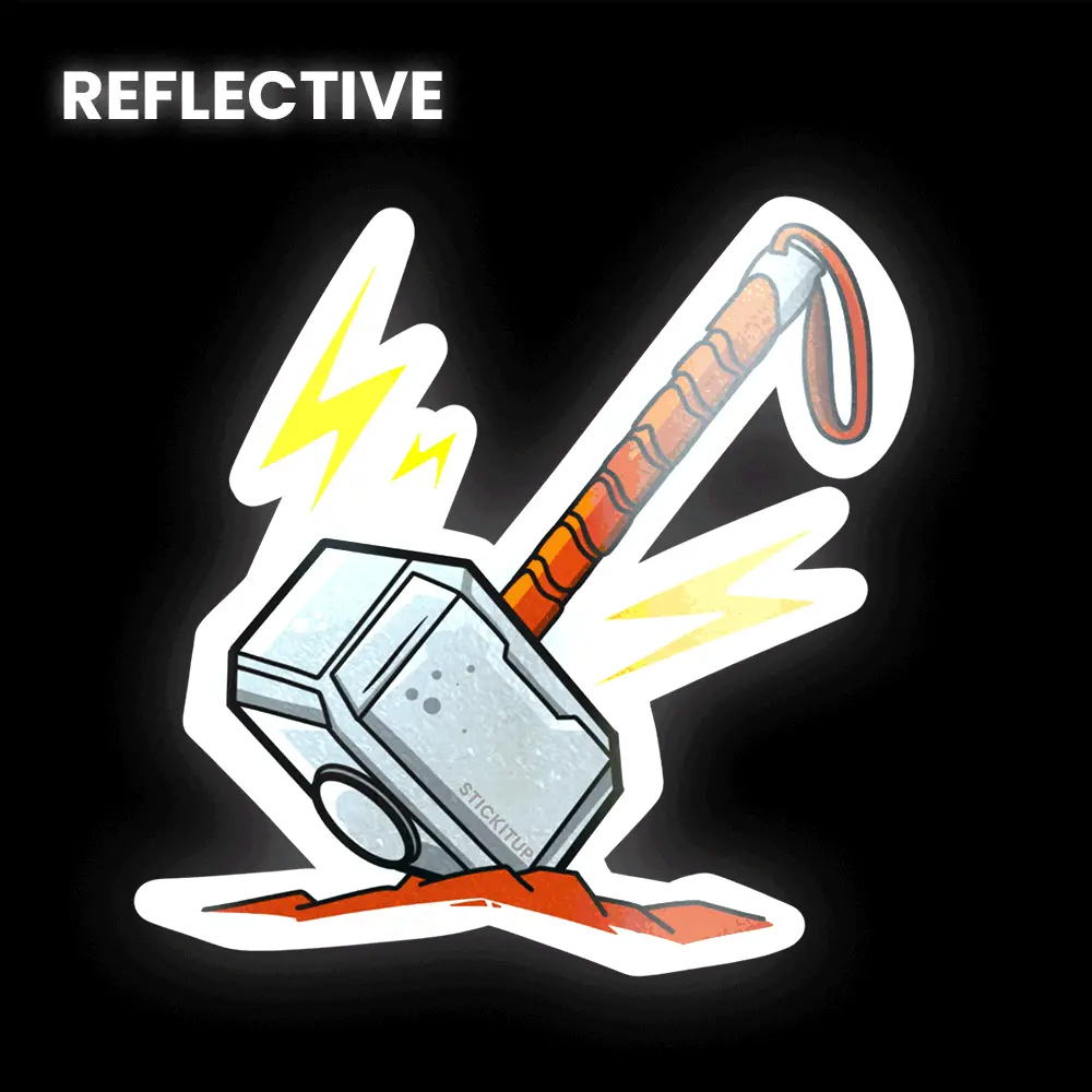 Electric Hammer Bumper Sticker 1