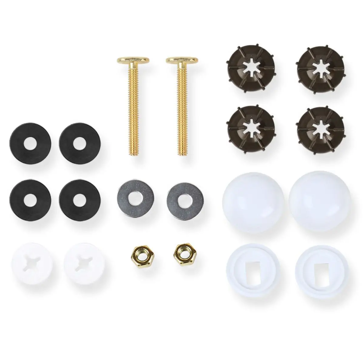 Tornillos Y Accesorios Para Montaje De Inodoros. Kit De Fijación. 1