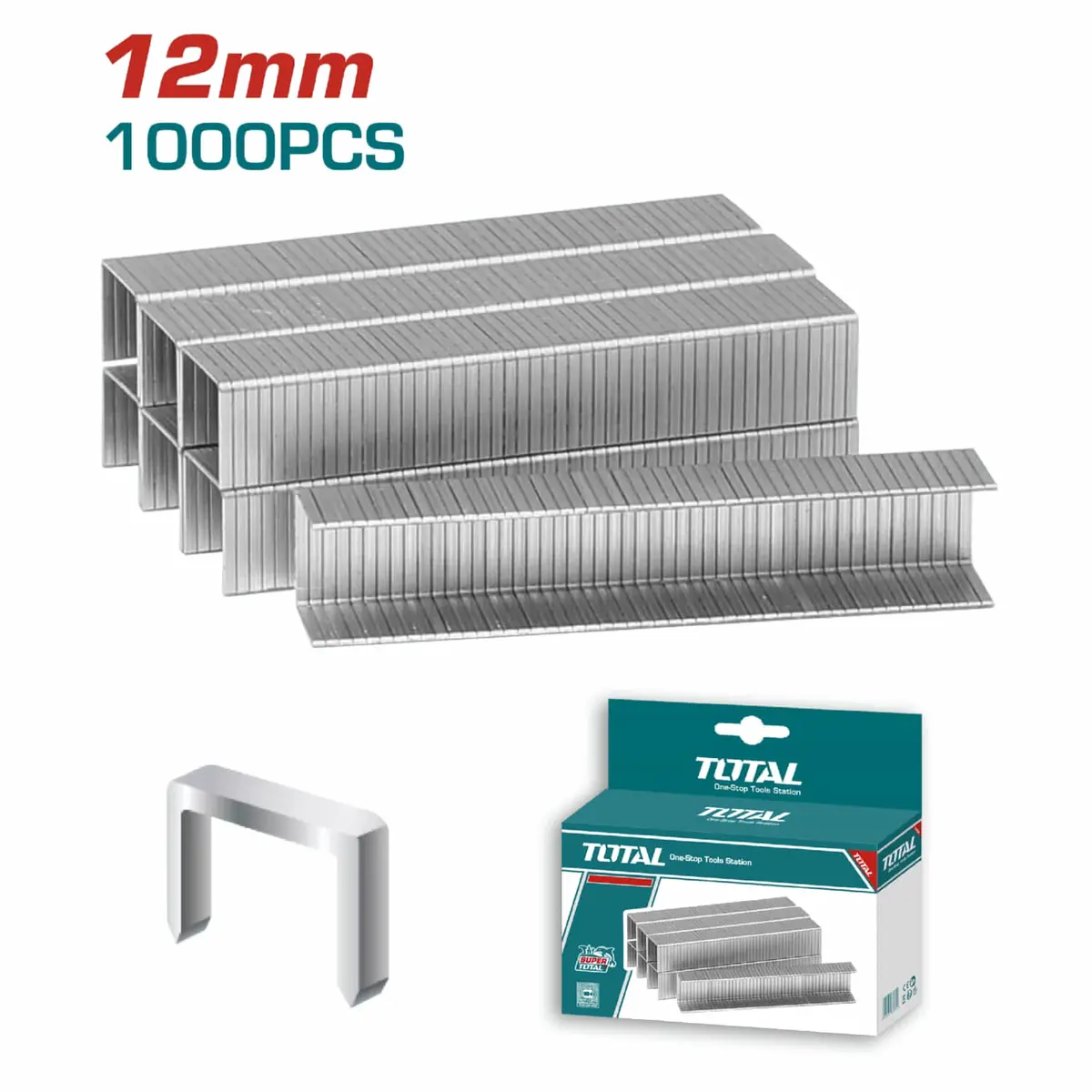 Grapas De 12Mm Para Engrapadora Tht311425. Caja Con 1000 Unidades. Ancho 0.7Mm. 1