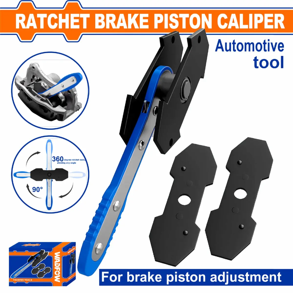 Separador De Pistones De Freno 39.69-68.67Mm A3 Con Mecanismo Ratchet Para Pistones. 1