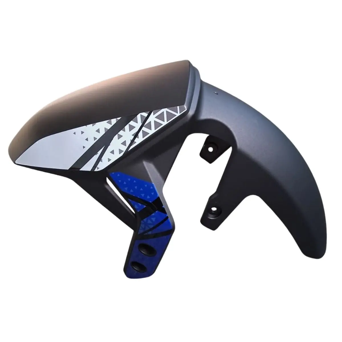 Guardabarros Delantero Azul Con Calcomanias (Minnix150) Front Wheel Fender Blue B2 With Sticker 1