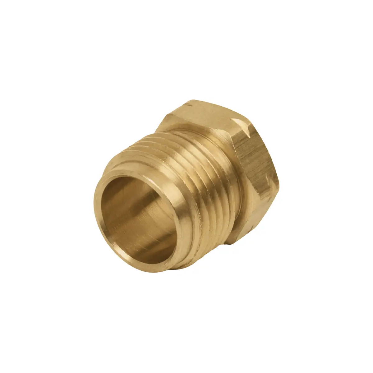 Tuerca Izquierda 7/8" De Latón Para Gas L.P. Conexión Segura. 2