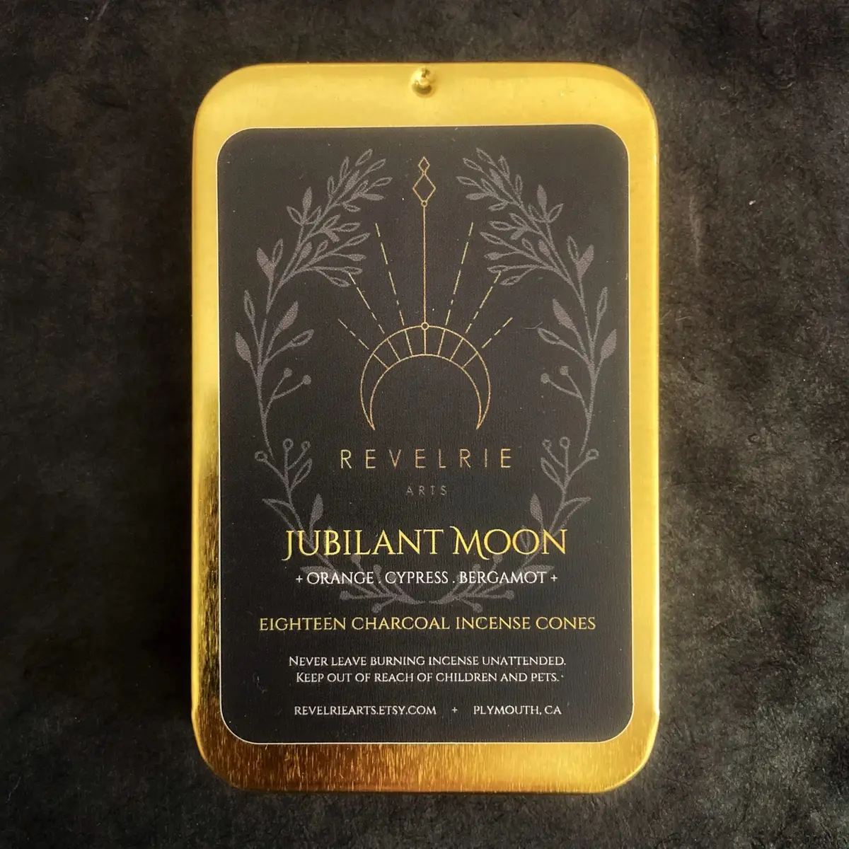 Jubilant Moon Cone Incense 1