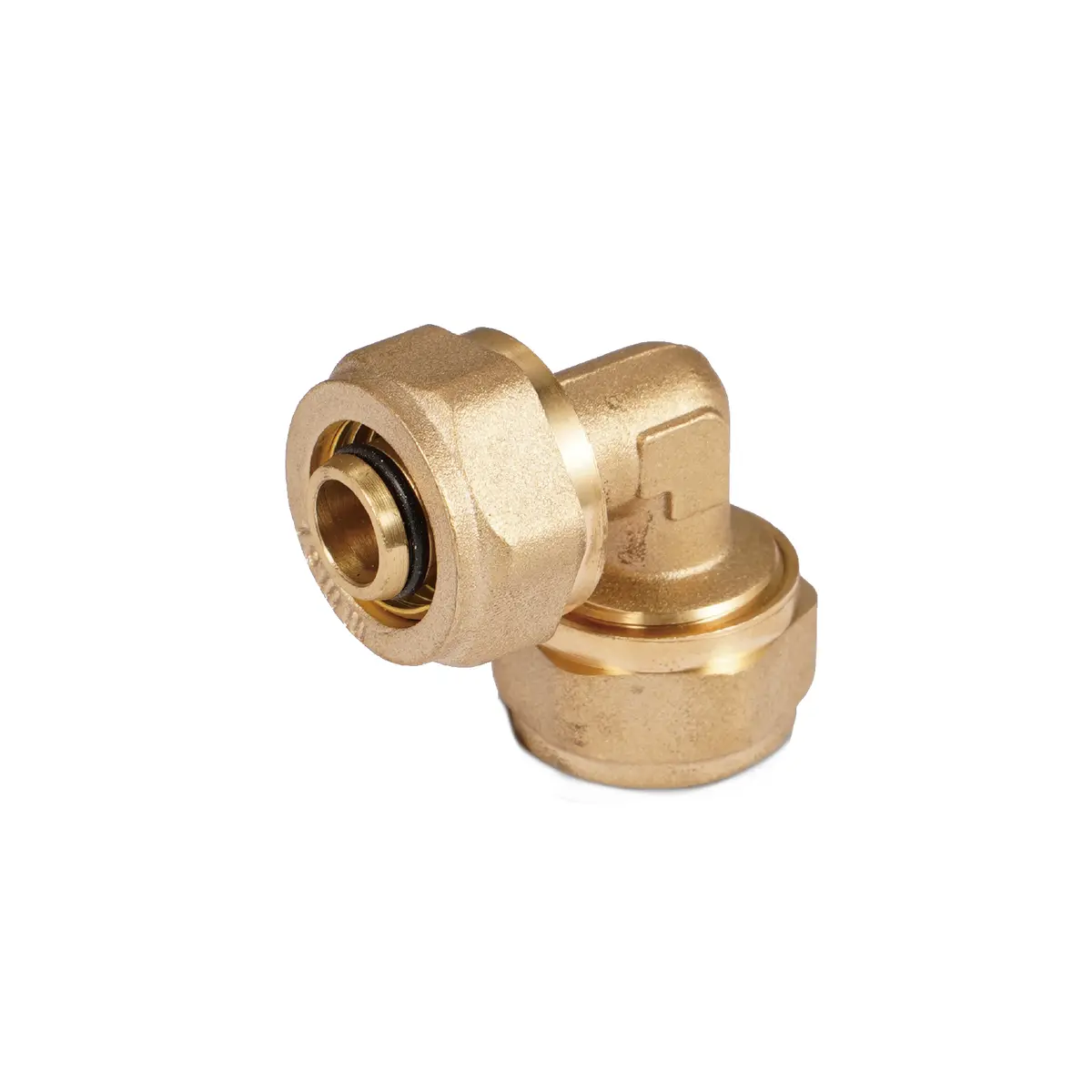 Codo De Compresión 90° 3/4" (20Mm X 20 Mm) En Latón. Conector Para Agua Y Gas. 2