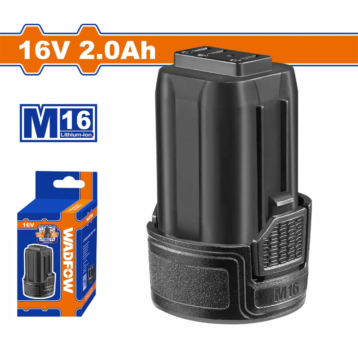 Batería 16V 2.0Ah Compatible Con Herramientas M16 1