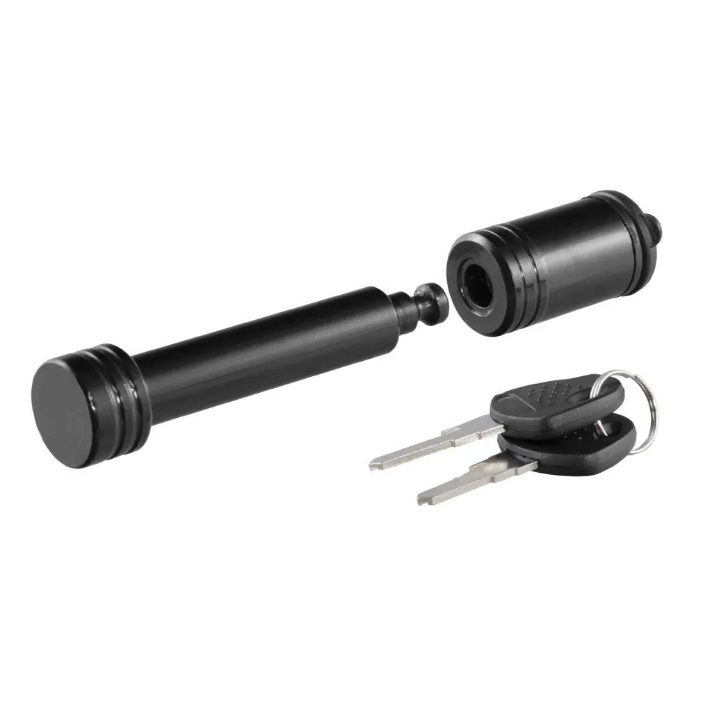 Curt 23518 Barbell Hitch Lock 5/8 Inch Fits 2 Inch Receiver Black 1