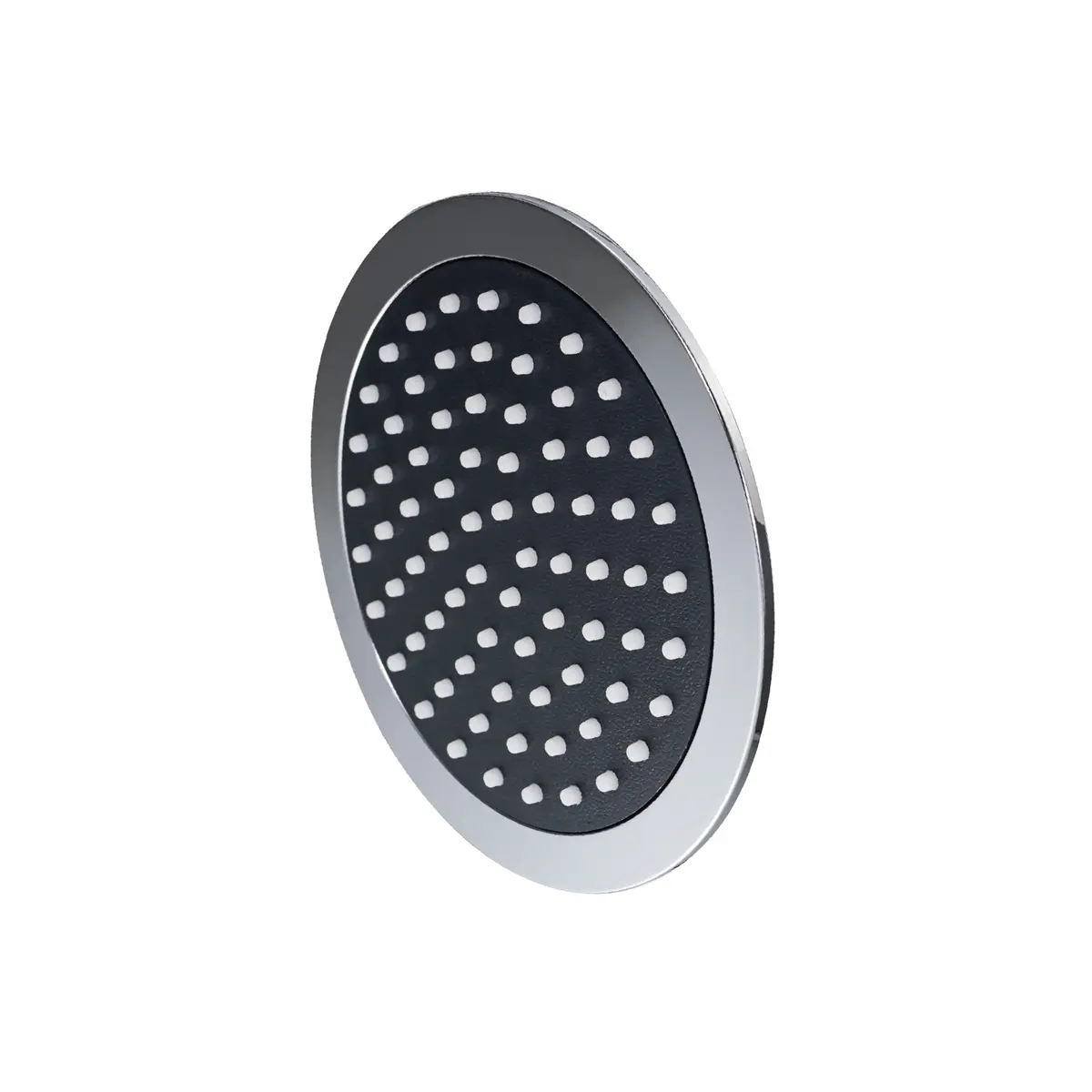 Regadera Para Ducha Redonda 6" Cromada. Cabezal De Plástico Abs Resistente. 2
