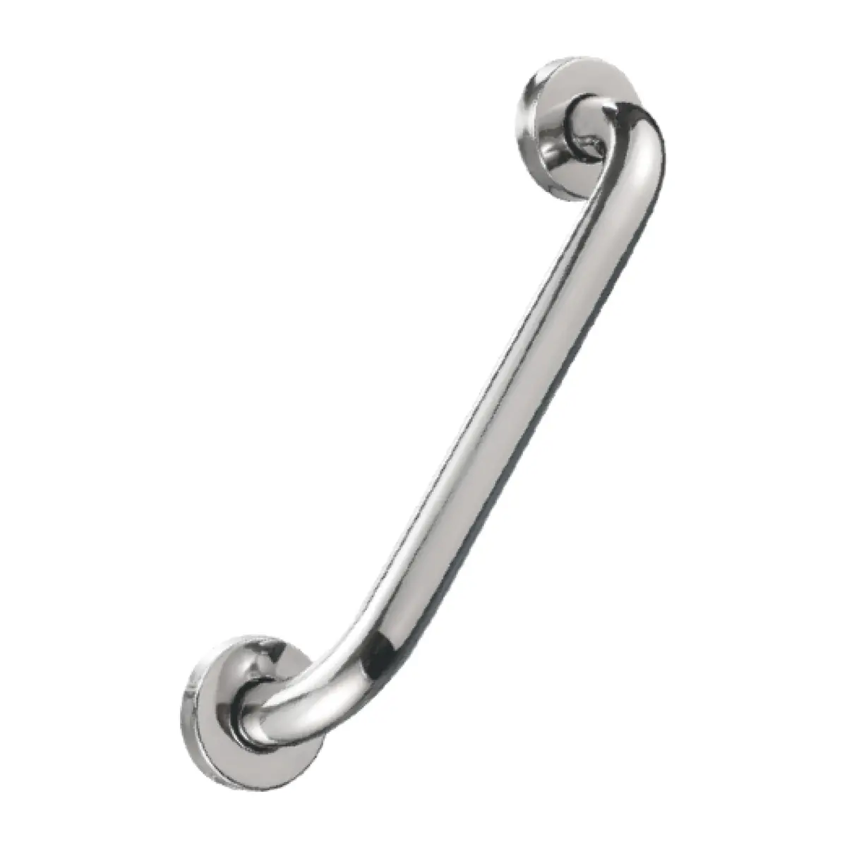 Barra De Seguridad Inoxidable Para Baño 40Cm Satinada. Barra De Apoyo Antideslizante Para Ducha, Wc Y Escaleras. Soporte De Pared. 2