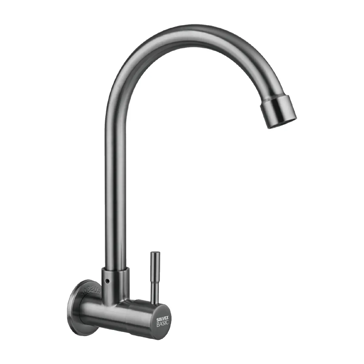 Llave Individual Para Fregador. Grifo De Cocina En Acero Inoxidable Satinado. 2