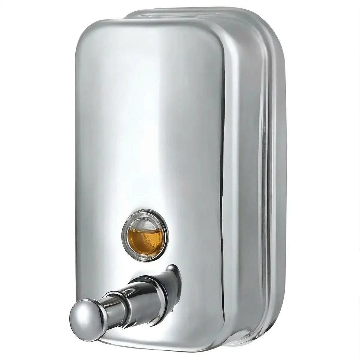 Dispensador De Jabón Liquido O Gel Alcoholado 1000Ml. Acero Inoxidable 304. 1