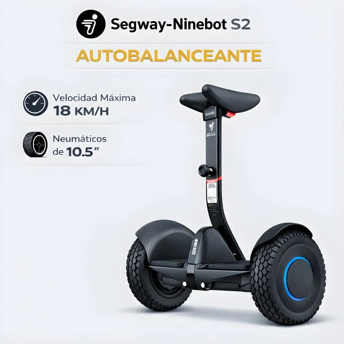 Balancín Eléctrico Autobalanceante Segway Ninebot S2 Scooter Inteligente. 1
