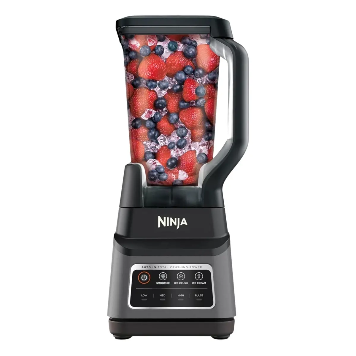 Licuadora Profesional Ninja Plus Auto-Iq. Batidora Bn701 De 1400 W. Baja, Media, Alta Velocidad, Jarra Xl, Cuchillas De Trituración Total. 1