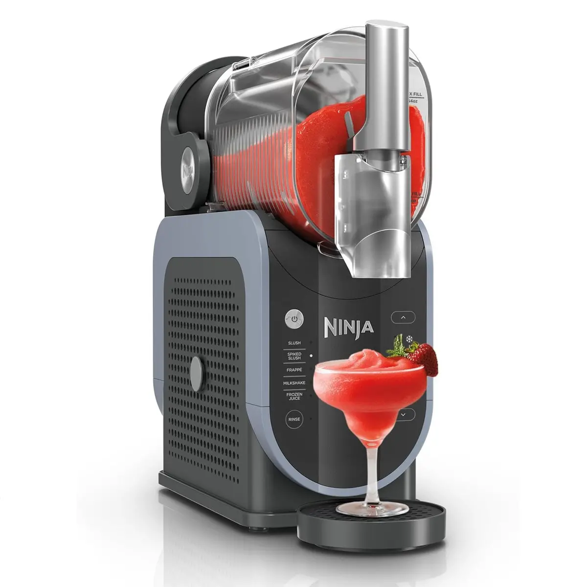 Máquina Profesional Ninja Slushi. Máquina De Bebidas Congeladas Y Granizados De 88 Onzas, 5 Programas Preestablecidos. 1