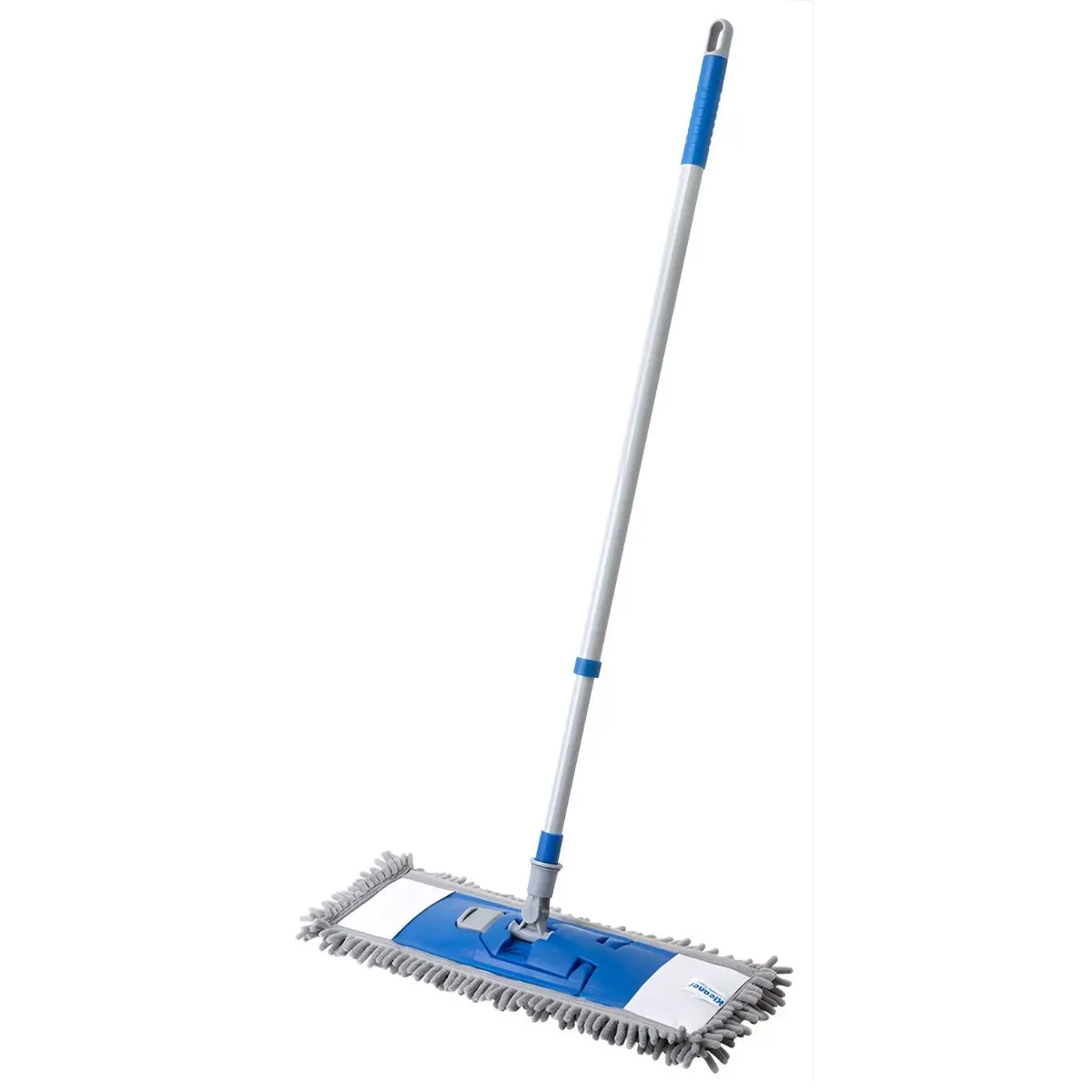 Lampazo Mopa Plana (40Cm) Con Mango Telescópico 73–130Cm. Trapeador De Microfibra Para Pisos. 1