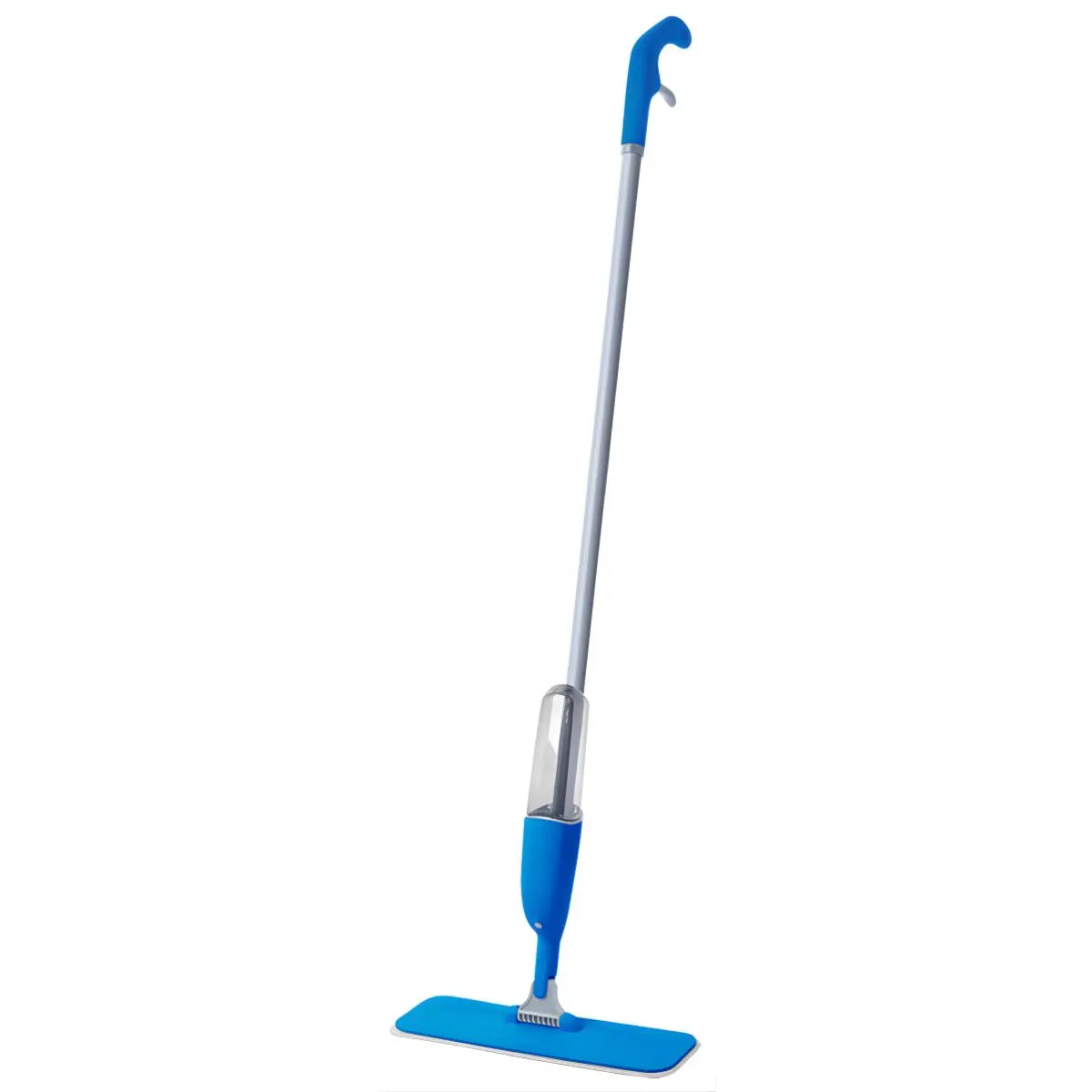 Mopa Spray Con Dispensador De 280 Ml. Lampazo Trapeador Con Mango Metálico De 120Cm Y Almohadilla De  36Cm. 1