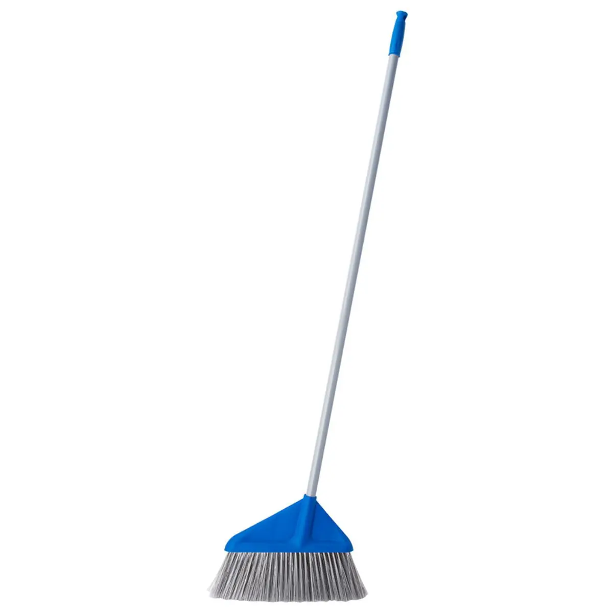 Escoba Multiusos Con Mango Metálico 118Cm. Cerdas Firmes Para Limpieza De Pisos Y Exteriores. 1