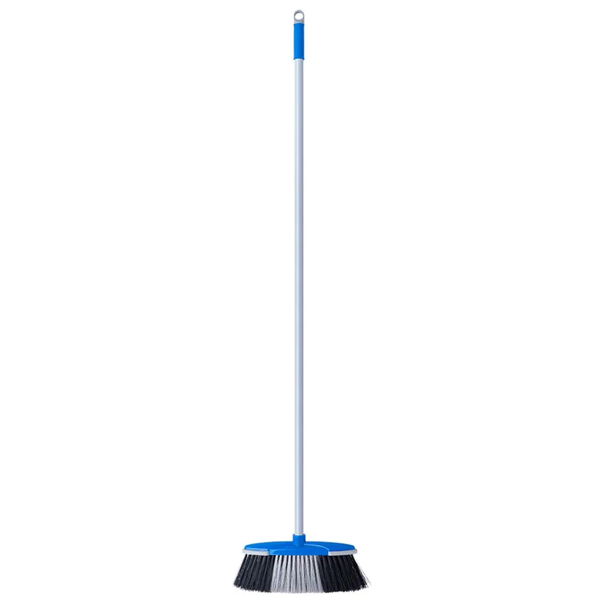 Escoba Multiusos Con Mango Metálico De 130Cm. Cerdas Firmes De 9Cm Para Piso Interior Y Exterior. 1