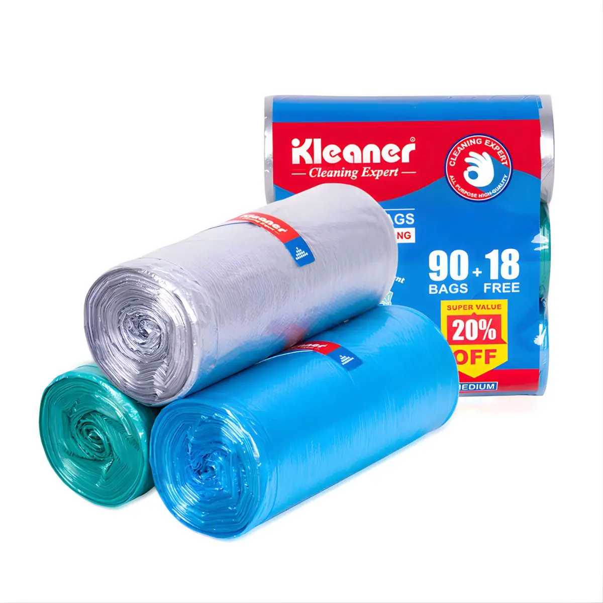 Bolsas De Basura De 10 Litros. (Pack De 108 Unidades) Bolsas De Residuo 45Cm X 50Cm. Cartuchos 2.6Gal. 1