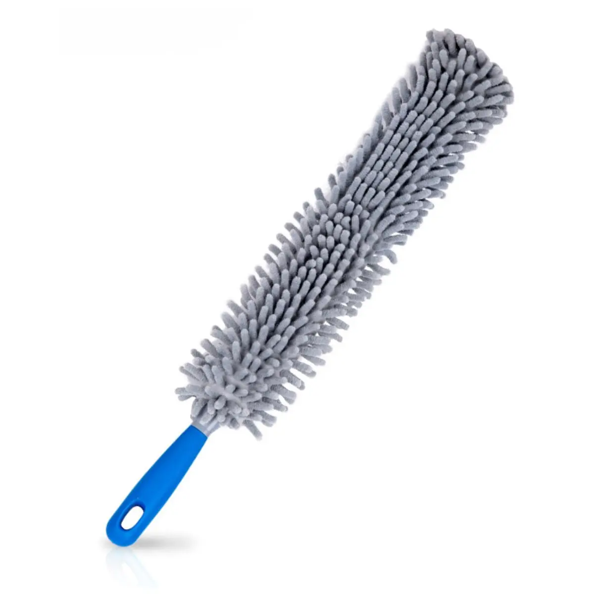 Plumero De Microfibra Tipo Mop Atrapa Polvo (56×6Cm). Mango Ergonómico. 1