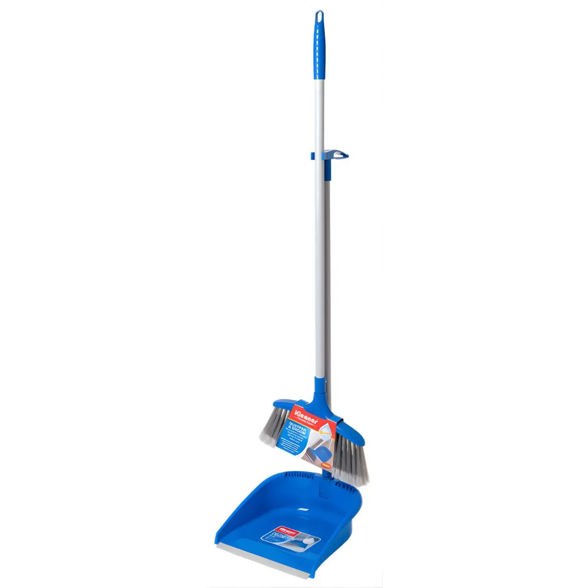 Recogedor Con Escoba Plegable De Mango Largo (72Cm). Set De 2 Piezas. 1