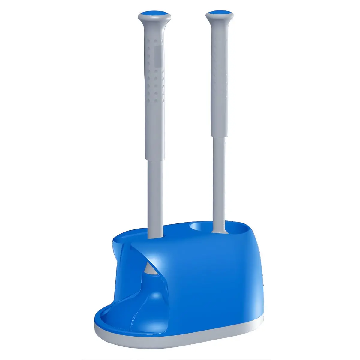Cepillo Para Inodoro Y Destapador Con Base (Set 2 En 1). Escobilla Sanitaria Y Succionador De 15Cm. 1