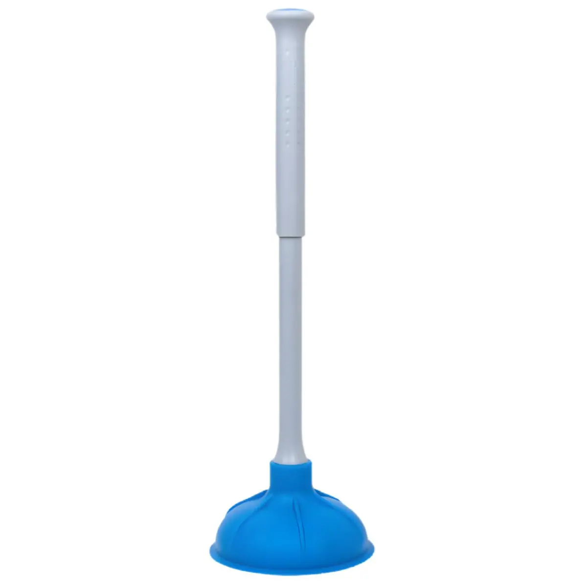 Destapador Para Inodoro Con Mango Largo (43Cm). Destapa Caños De Succión Potente Con Copa (15Cm). 1