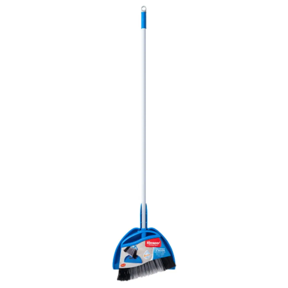 Recogedor Con Escoba De Mango Largo (130 Cm). Set De 2 Piezas. 2