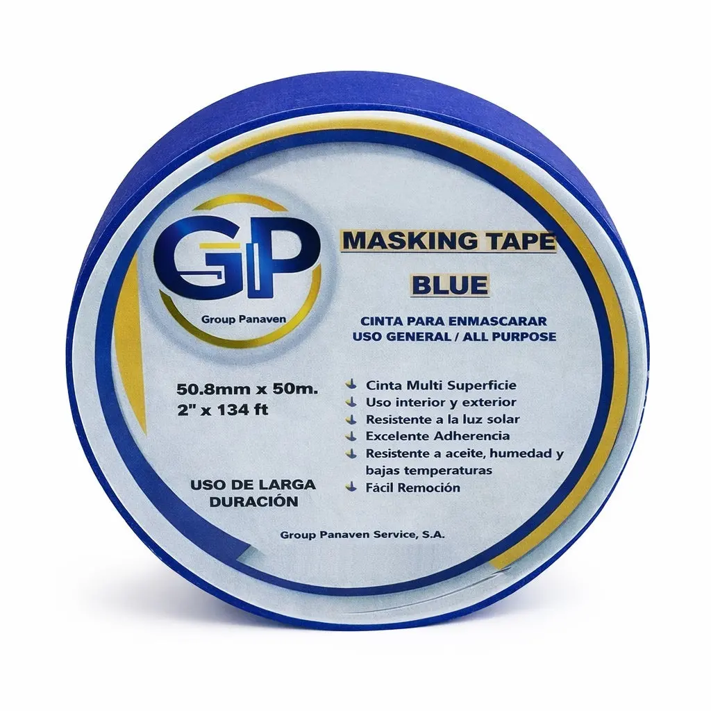 Cinta Masking Tape 2" X 50M. Color Azul 1