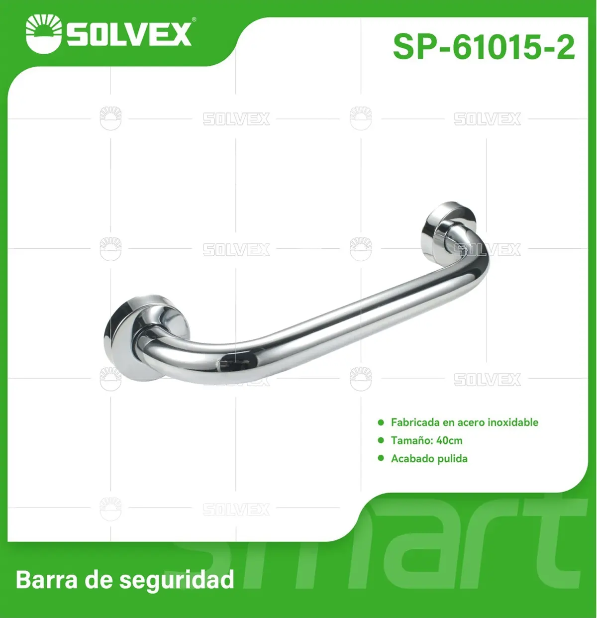 Barra De Seguridad Inoxidable Para Baño 40Cm Antideslizante. Seguridad Para Ducha, Wc Y Escaleras. Barra De Apoyo Y Soporte. 1