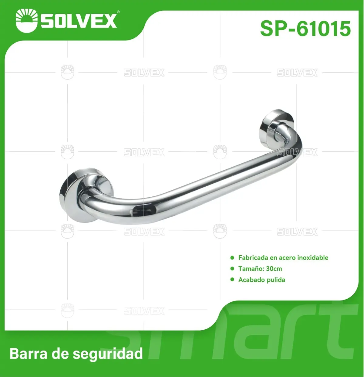 Barra De Seguridad Inoxidable Para Baño 30Cm Antideslizante. Seguridad Para Ducha, Wc Y Escaleras. Barra De Apoyo Y Soporte. 1