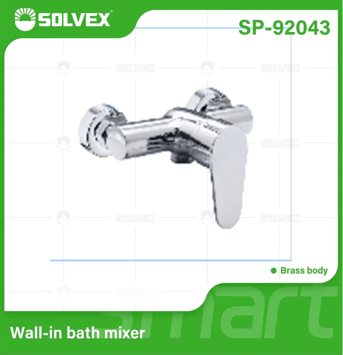 Llave Mezcladora De Pared Para Bañera Con Desviador. Grifo Monomando De Latón Con Acabado Cromado Brillante. 1