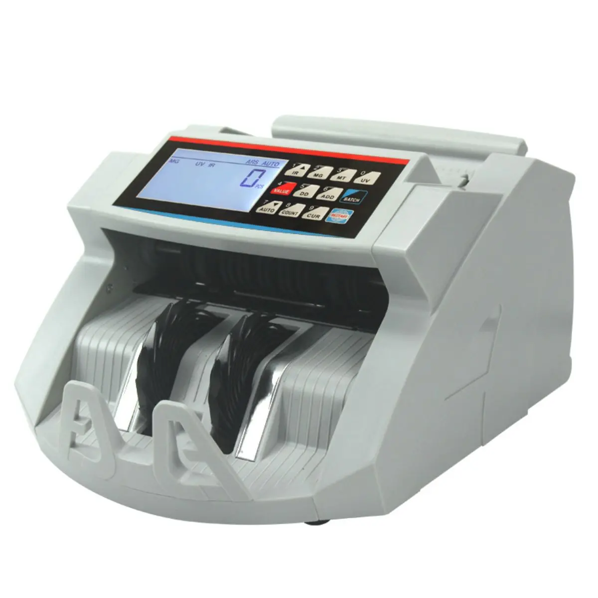 Contadora De Billetes Automática. Sumadora Electrica Con Detección Uv/Mg/Ir, Pantalla Lcd Y Teclado Numérico 110V. 1