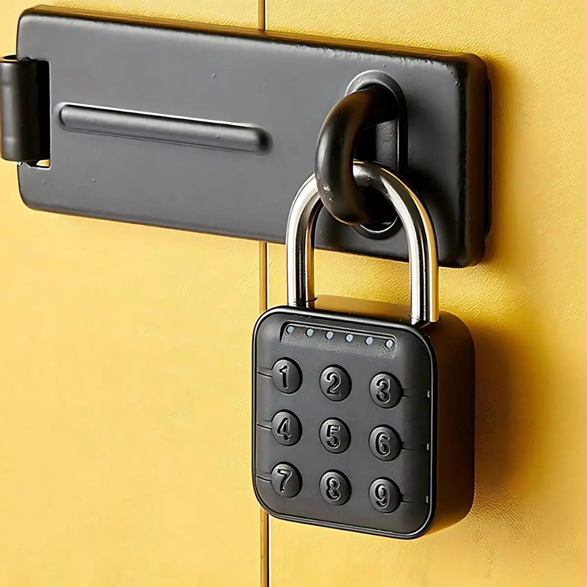 Candado Inteligente Impermeable Ip67. Cerradura Teclado Numérico Y Programación De Hasta 10 Códigos. 1