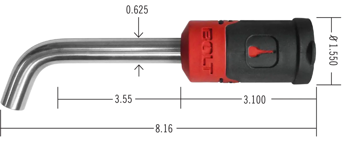 Bolt 7018448 5/8 Inch Receiver Lock Fits 1996-2018 Jeep Wrangler Yj | Tj | Jk 2