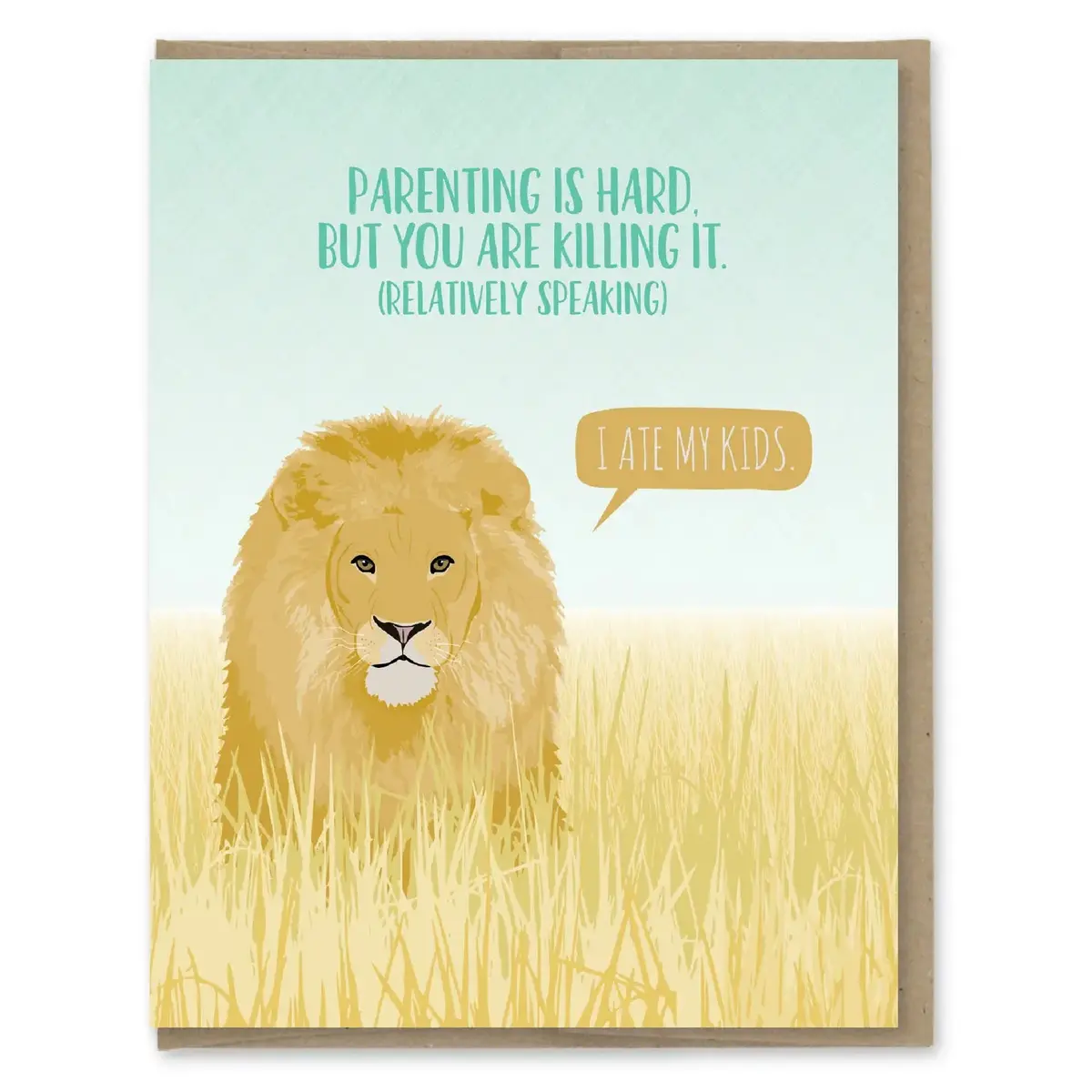 Parenting Killing It Card 1