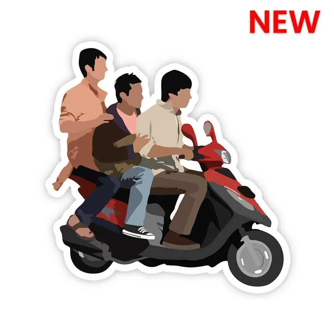 3 Idiots Sticker 1